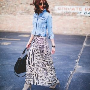 BCBG - Tribal Print Maxi Dress